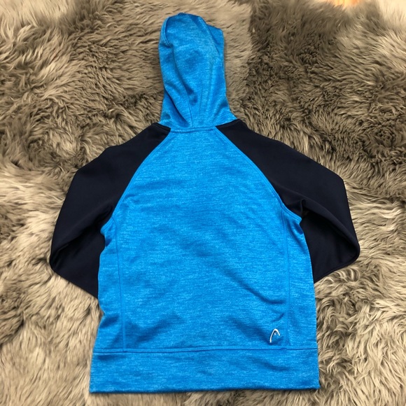 Head | Boys’ Blue Zip Up Sweater | Size XSmall - Picture 2 of 2